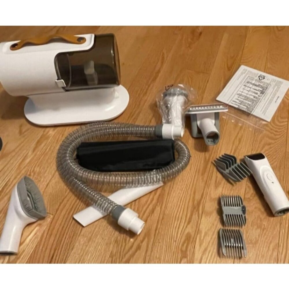 Pet Grooming Vacuum & Dog Hair Vacuum 12000Pa Powerful Dog Vacuum for Shedding